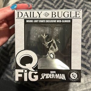 Loot crate limited edition spider-man q fig